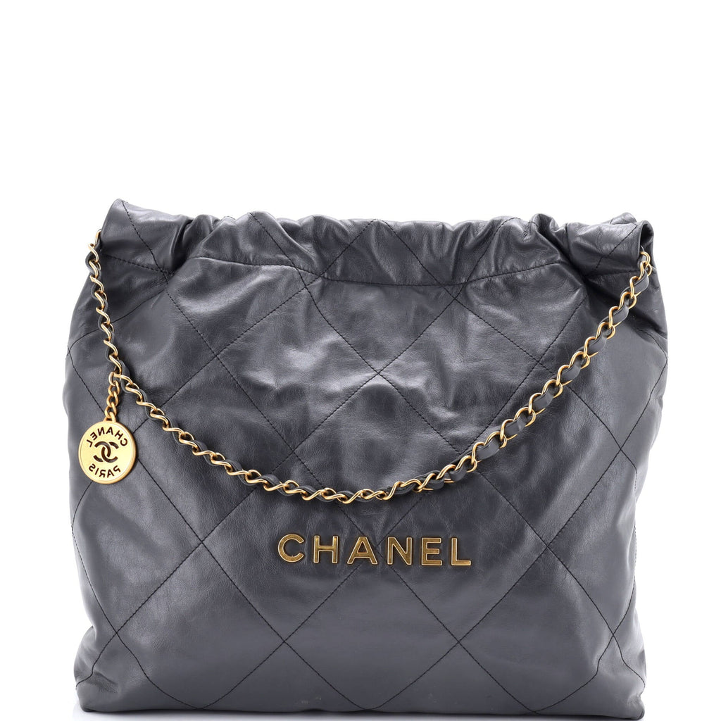 22 Chain Hobo Quilted Calfskin Medium