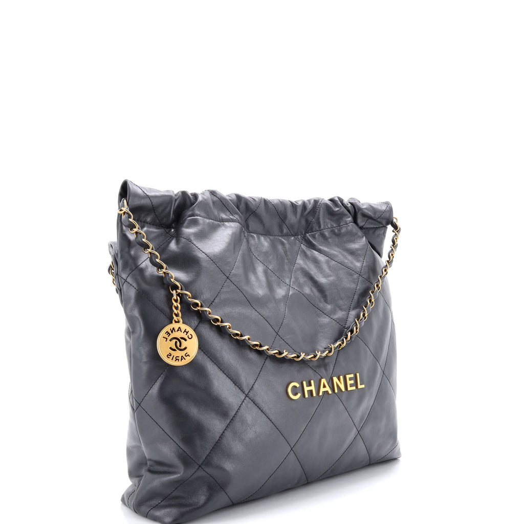 22 Chain Hobo Quilted Calfskin Medium