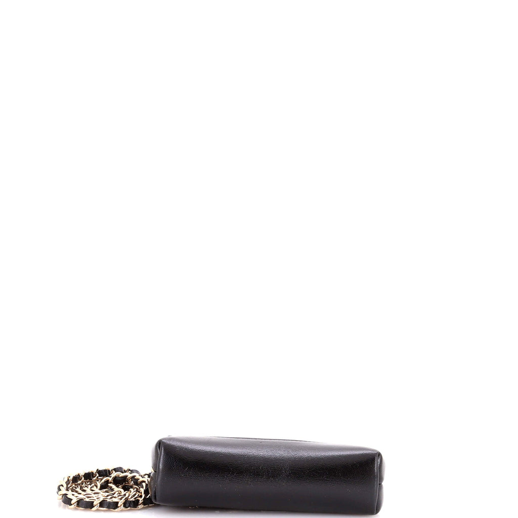 31 Shopping Bag Clutch with Chain Quilted Calfskin Nano