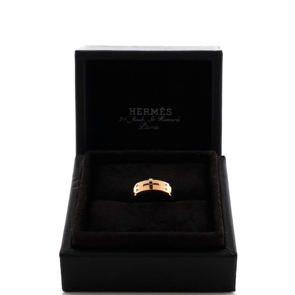 Kelly Ring 18K Rose Gold with Diamonds PM