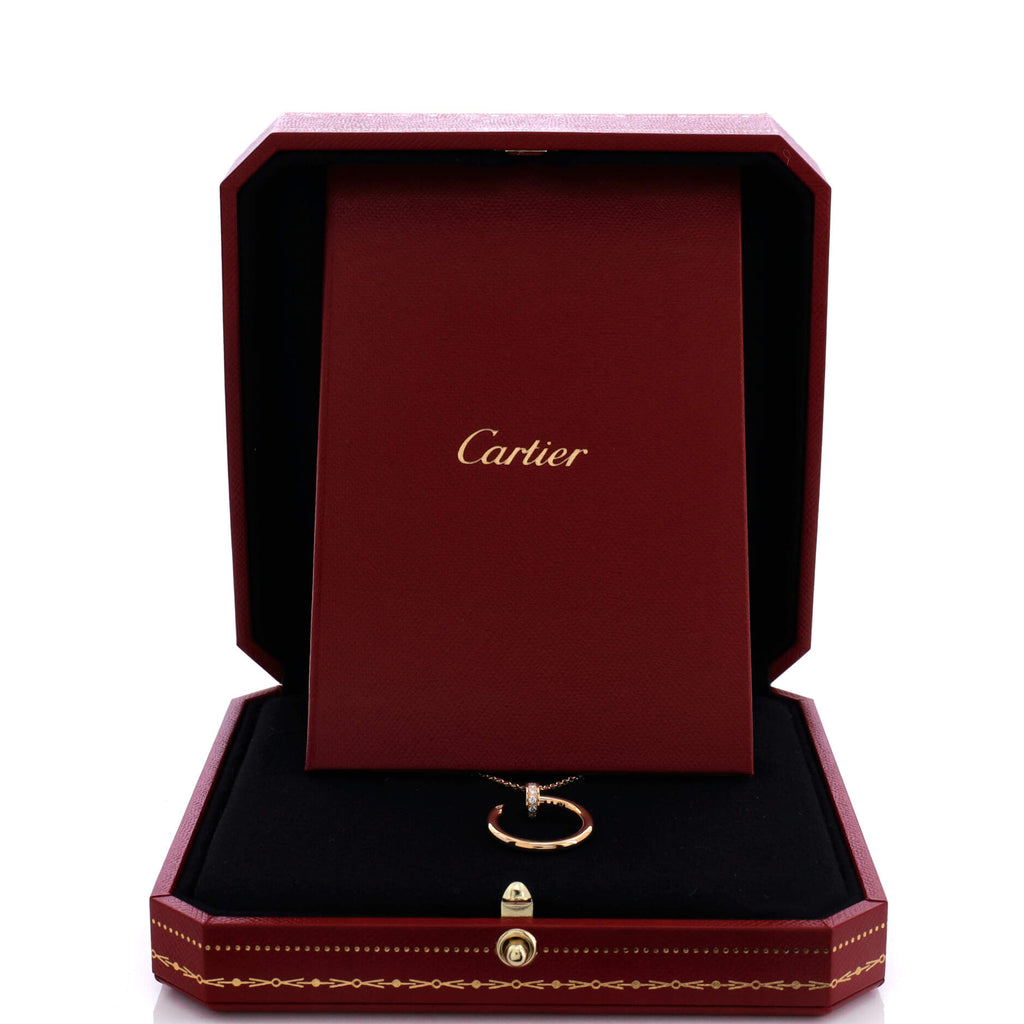 Juste un Clou Pendant Necklace 18K Yellow Gold with Diamonds