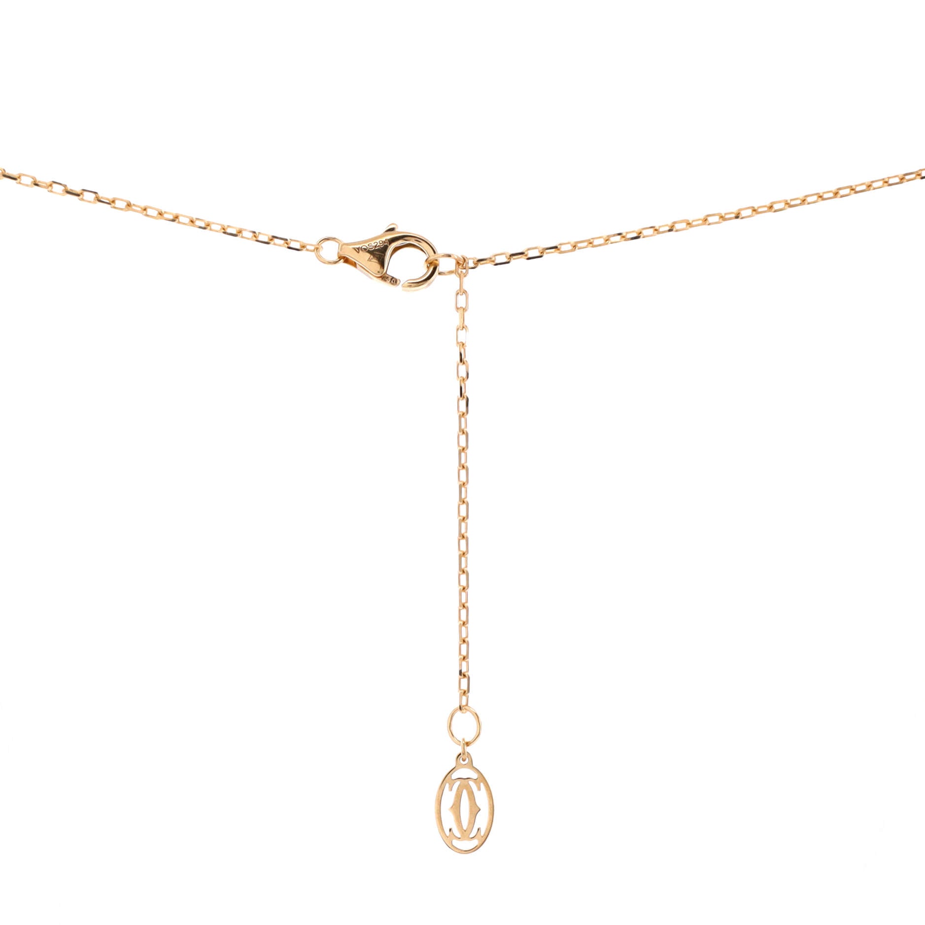 Juste un Clou Pendant Necklace 18K Yellow Gold with Diamonds
