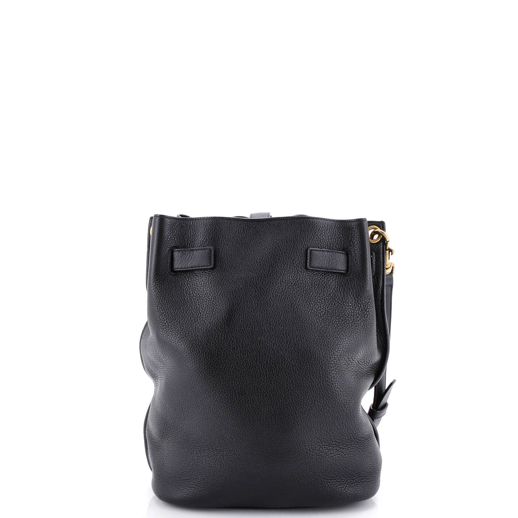 Boucle Bucket Bag Leather