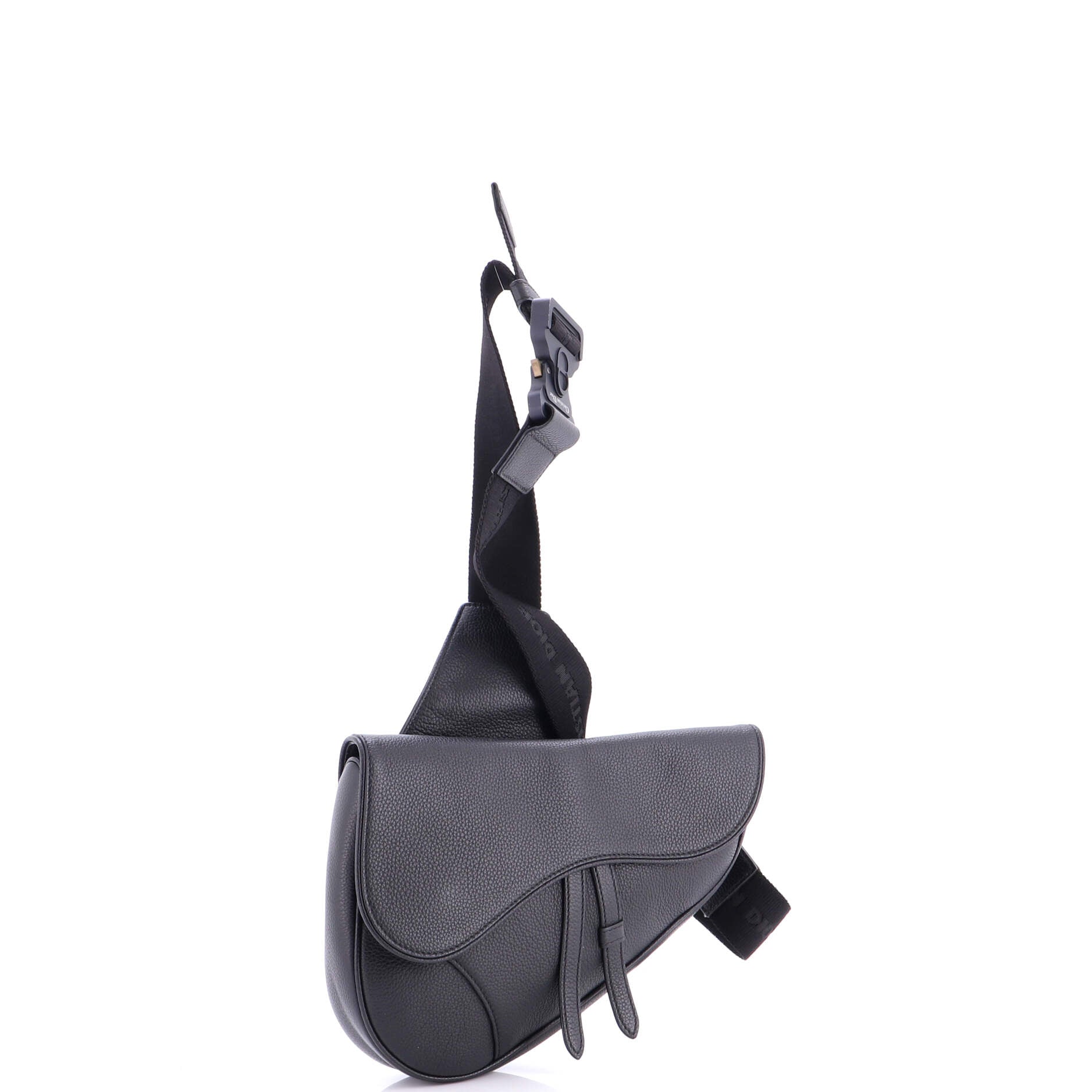 Saddle Crossbody Bag Leather Mini