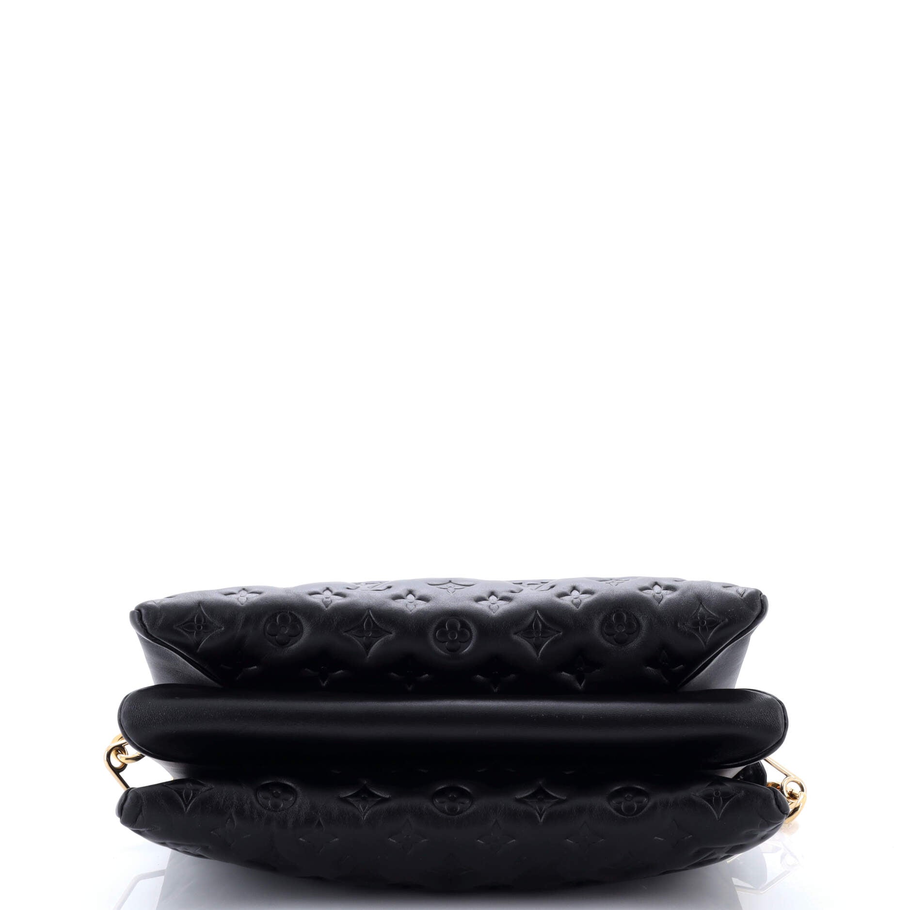 Coussin Bag Monogram Embossed Lambskin MM