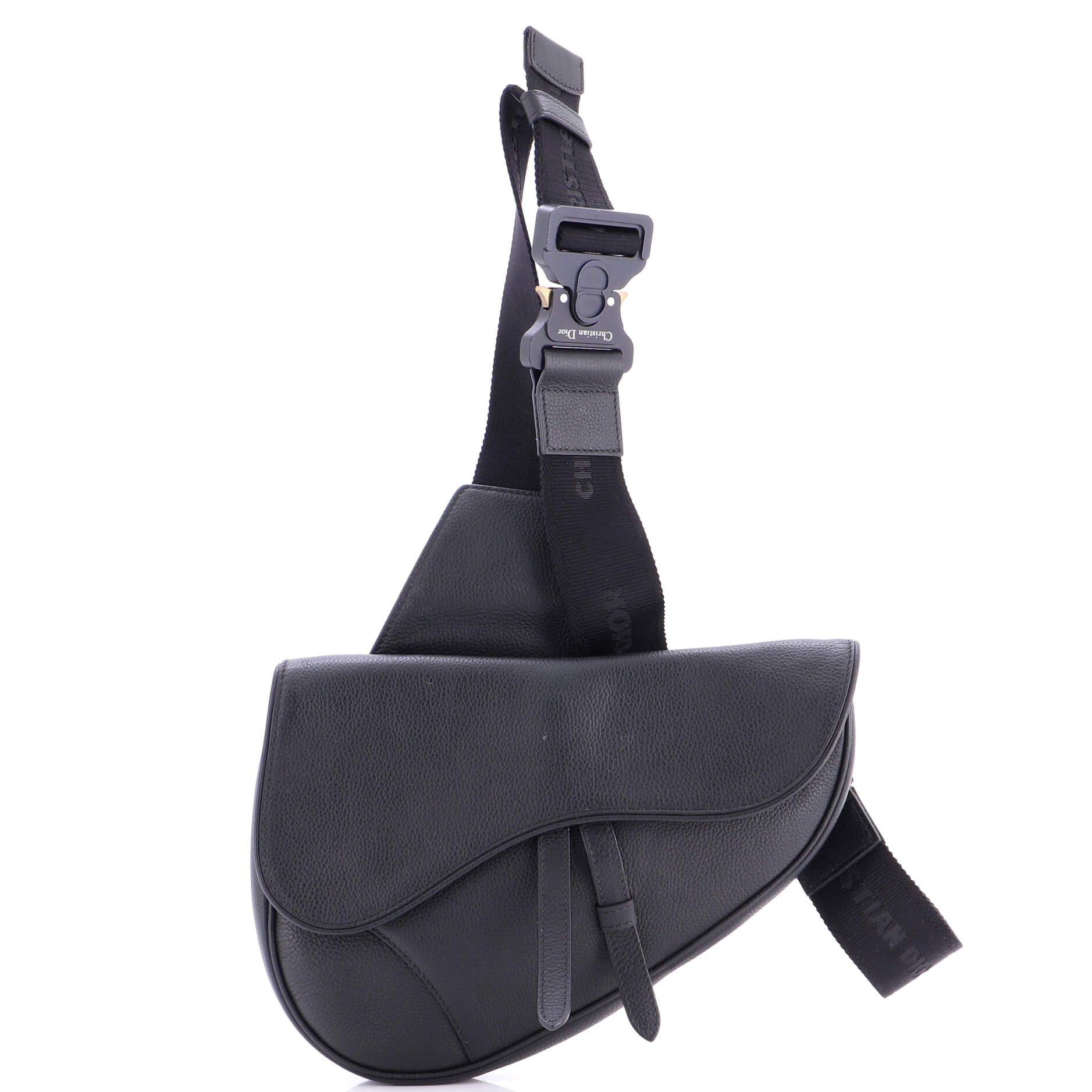 Saddle Crossbody Bag Leather Mini