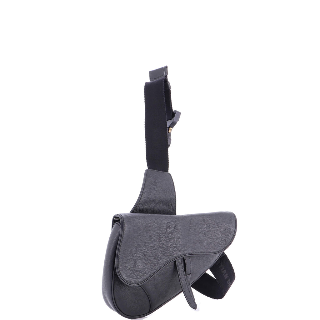 Saddle Crossbody Bag Leather Mini