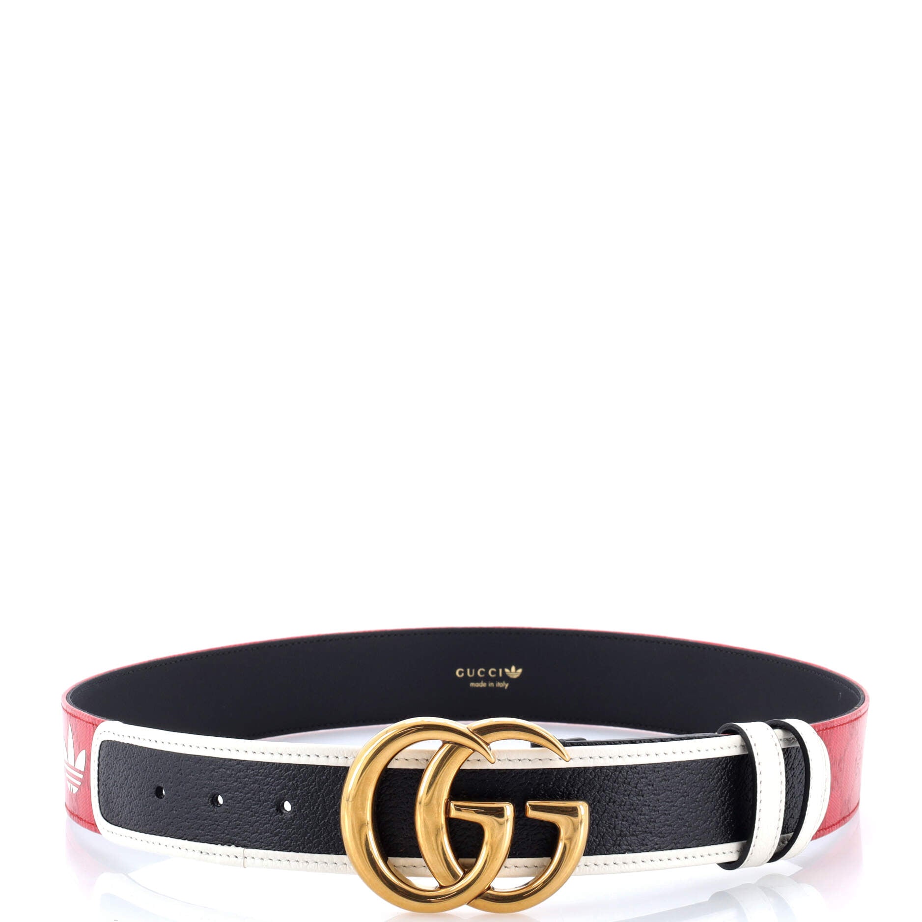 x adidas GG Marmont Belt GG Coated Canvas and Leather