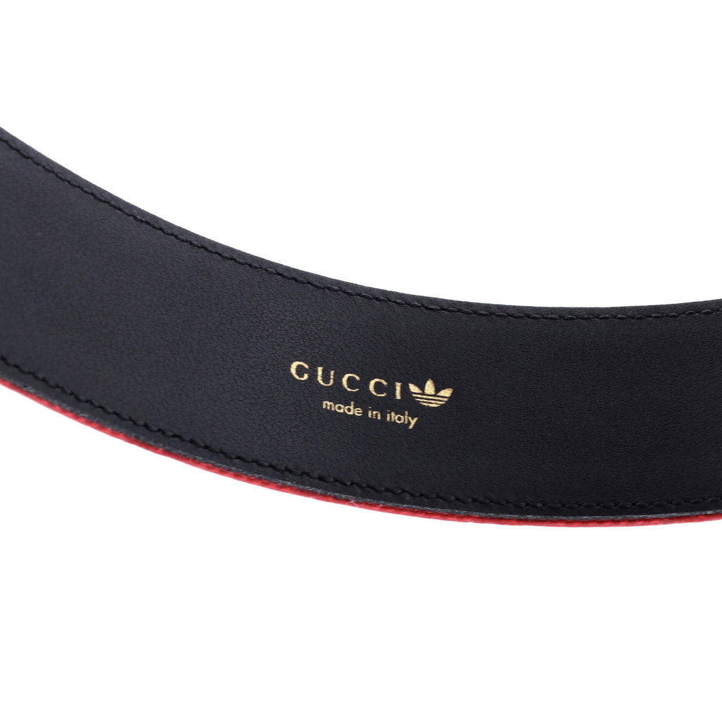 x adidas GG Marmont Belt GG Coated Canvas and Leather