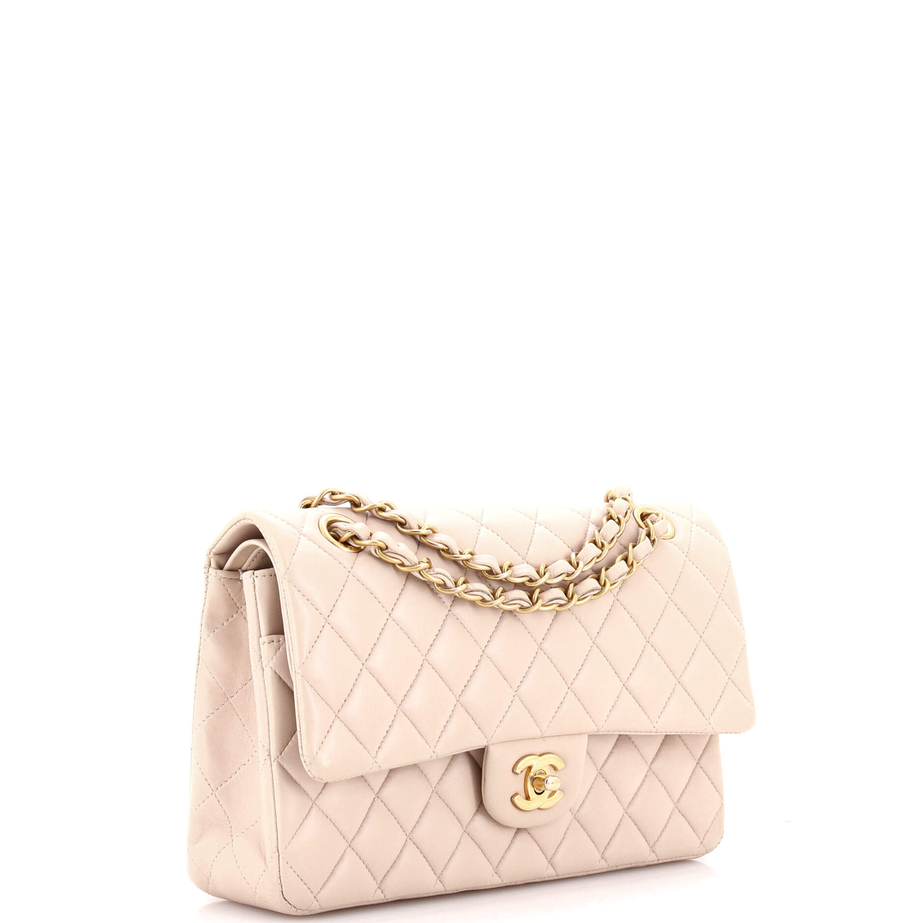 Classic Double Flap Bag Quilted Lambskin Medium