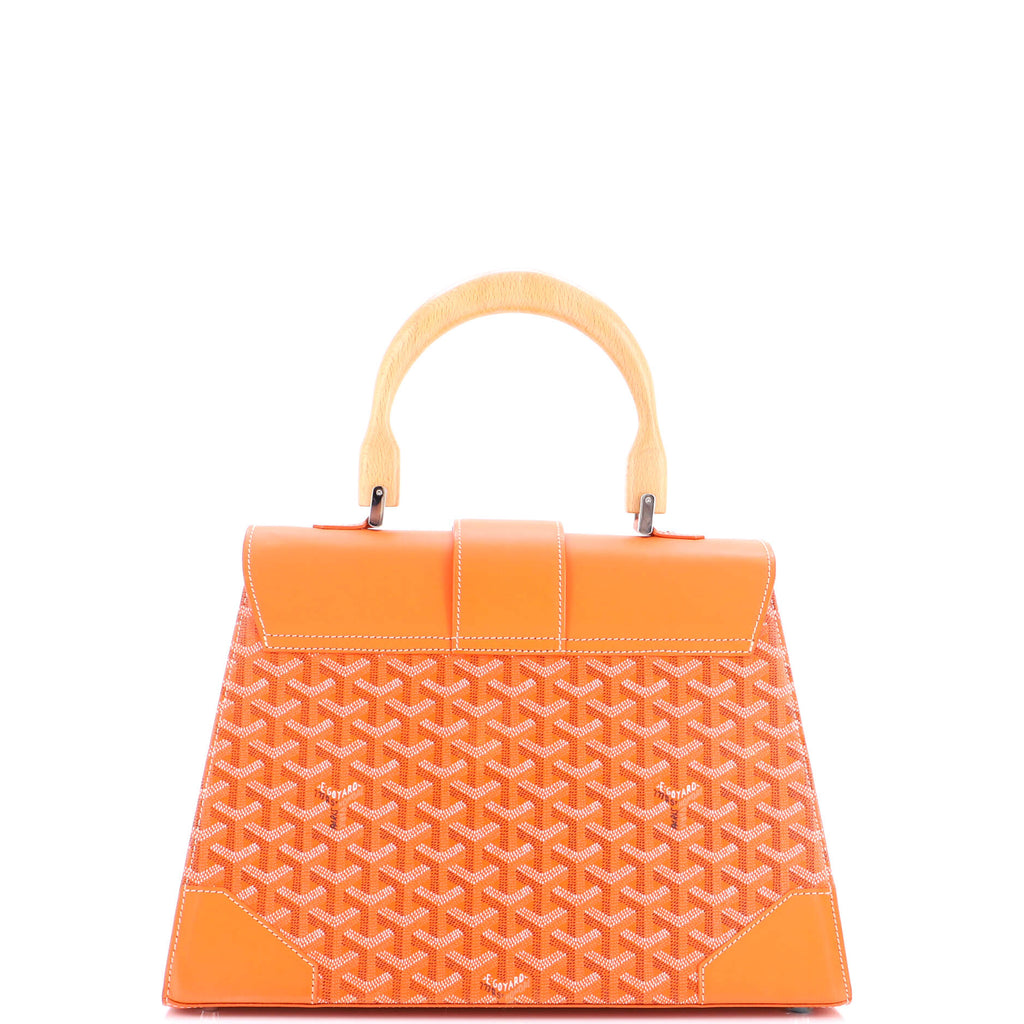 Saigon Top Handle Bag Coated Canvas with Leather MM