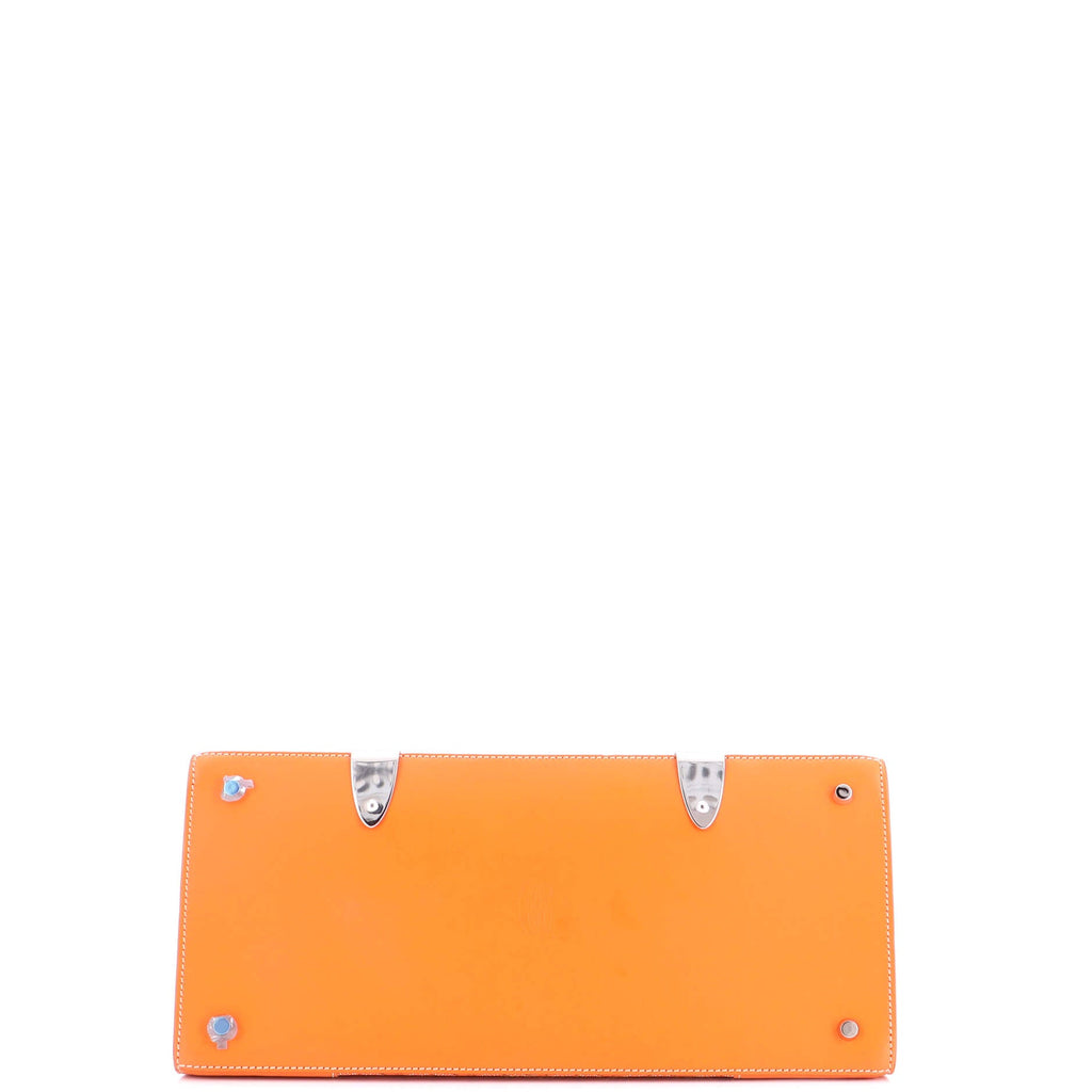 Saigon Top Handle Bag Coated Canvas with Leather MM
