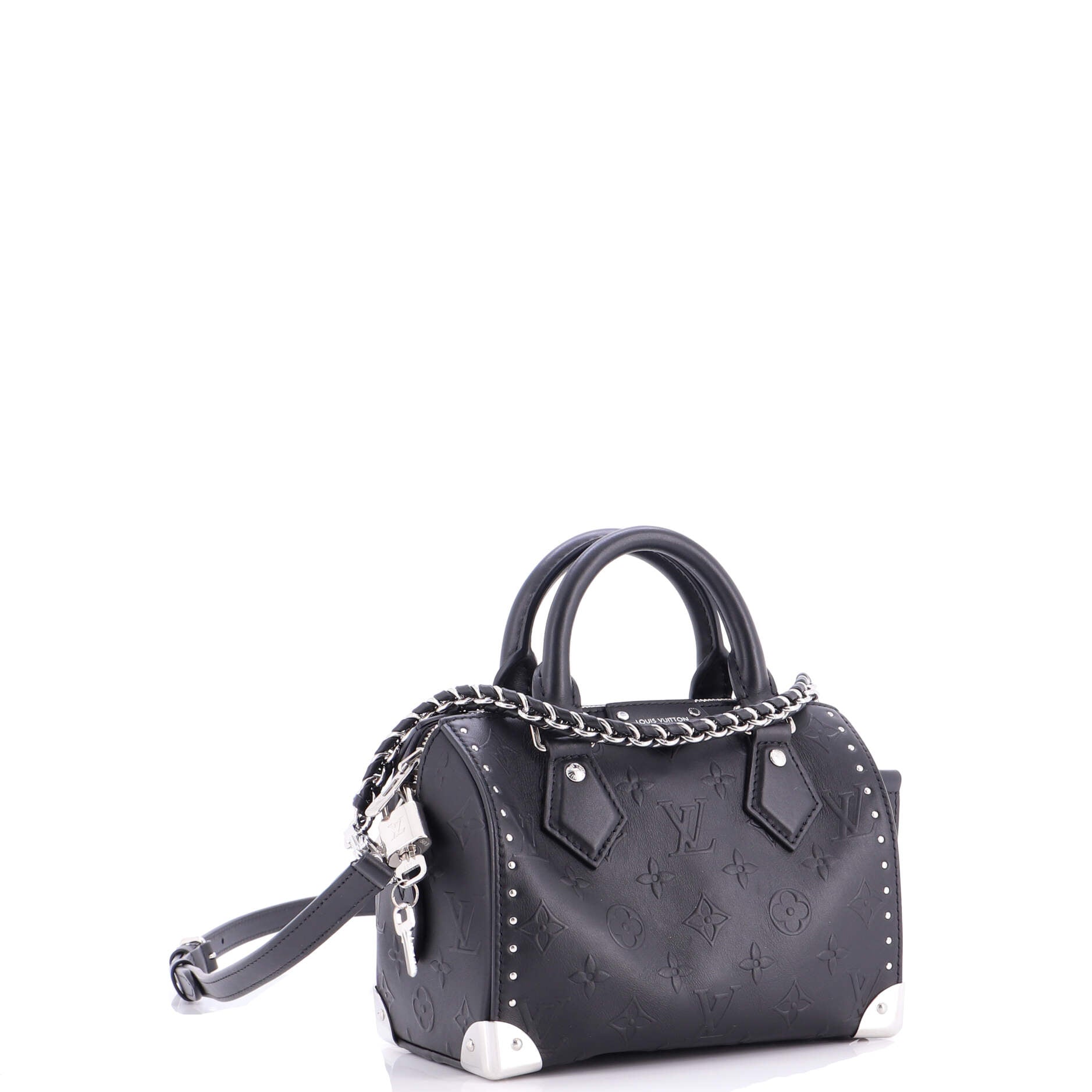 Speedy Trunk Bag Monogram Bold Leather 20