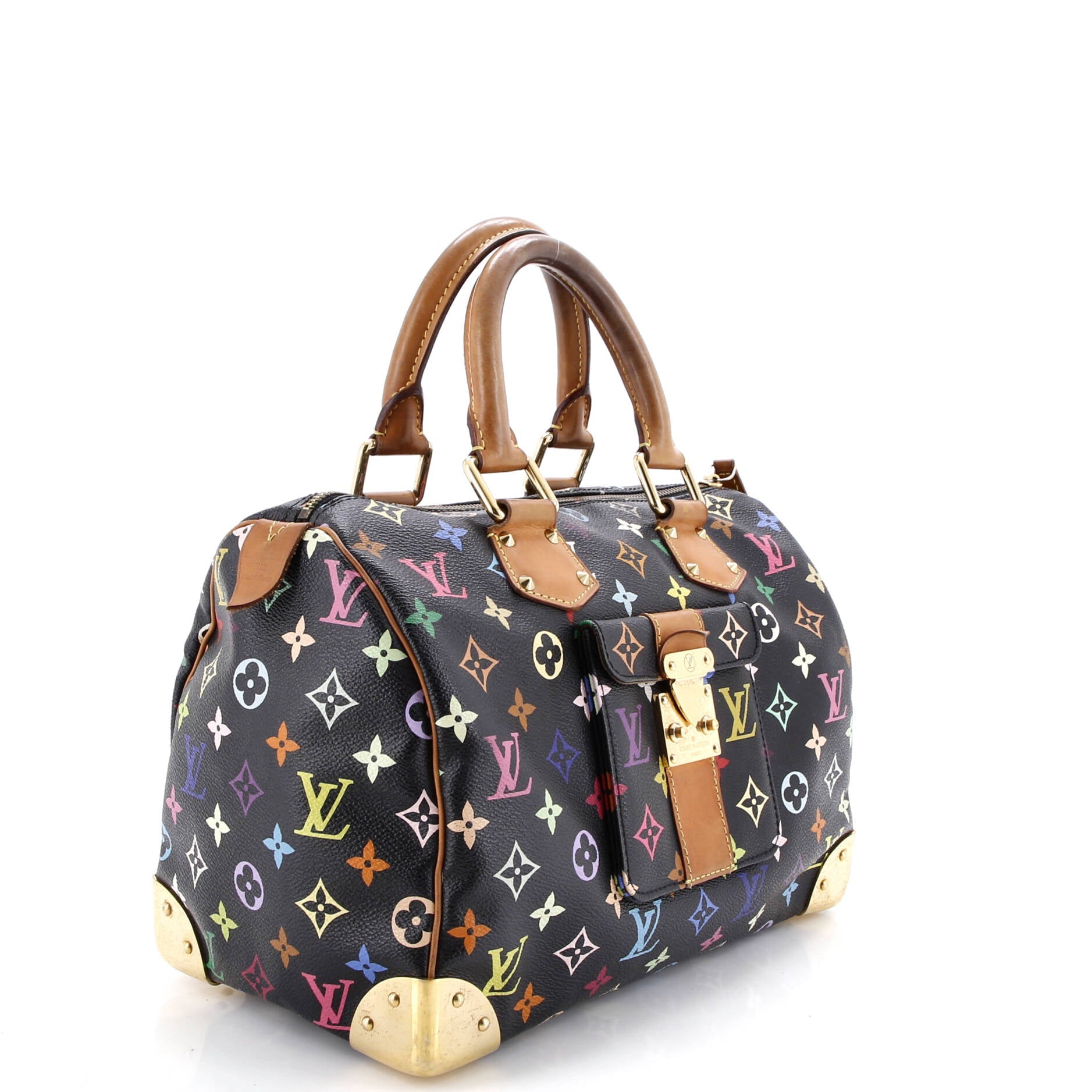 Speedy Handbag Monogram Multicolor 30