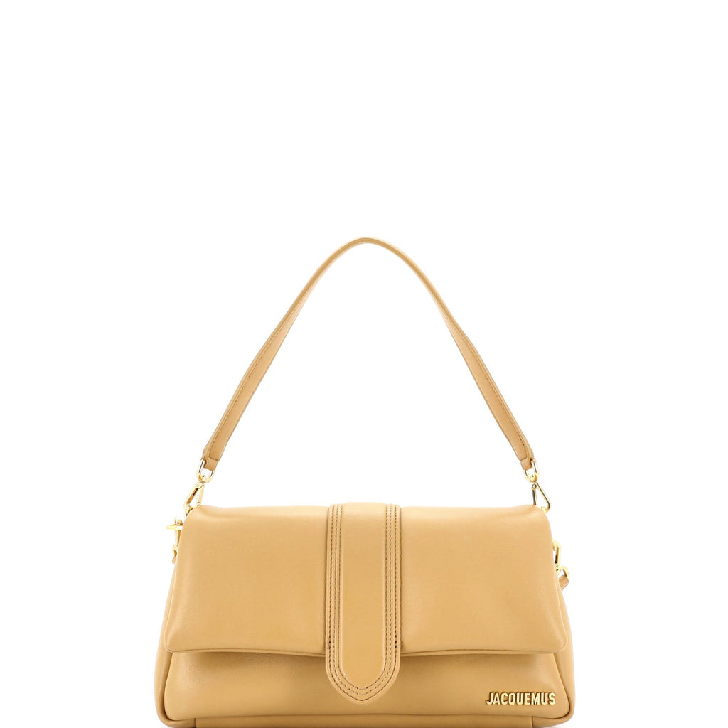Le Bambinou Flap Shoulder Bag Padded Leather