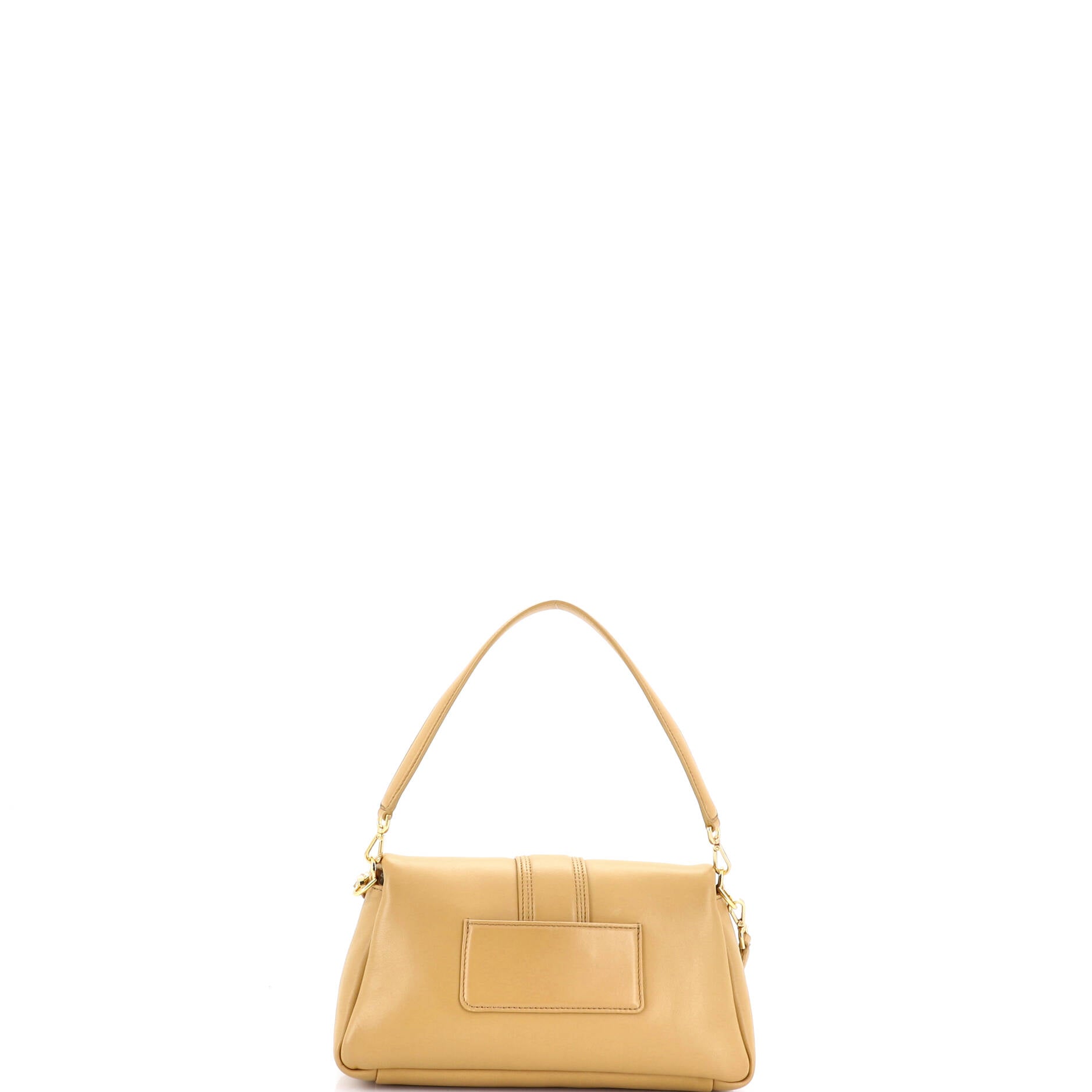 Le Bambinou Flap Shoulder Bag Padded Leather