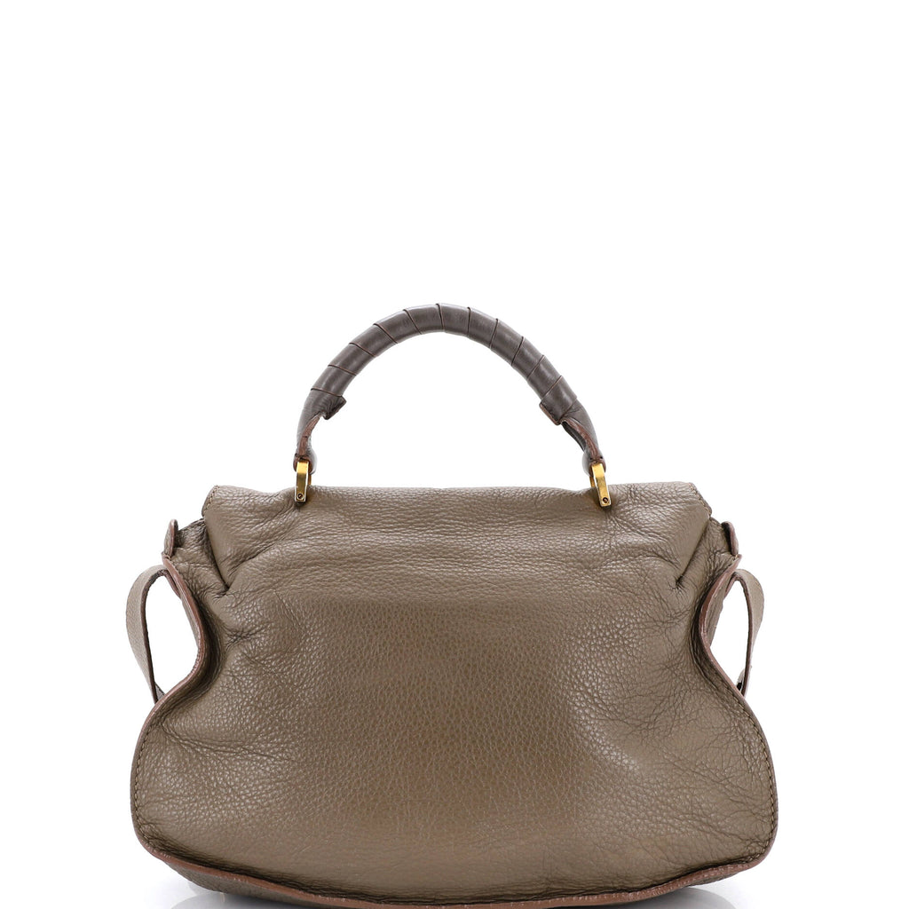 Marcie Top Handle Bag Leather Medium