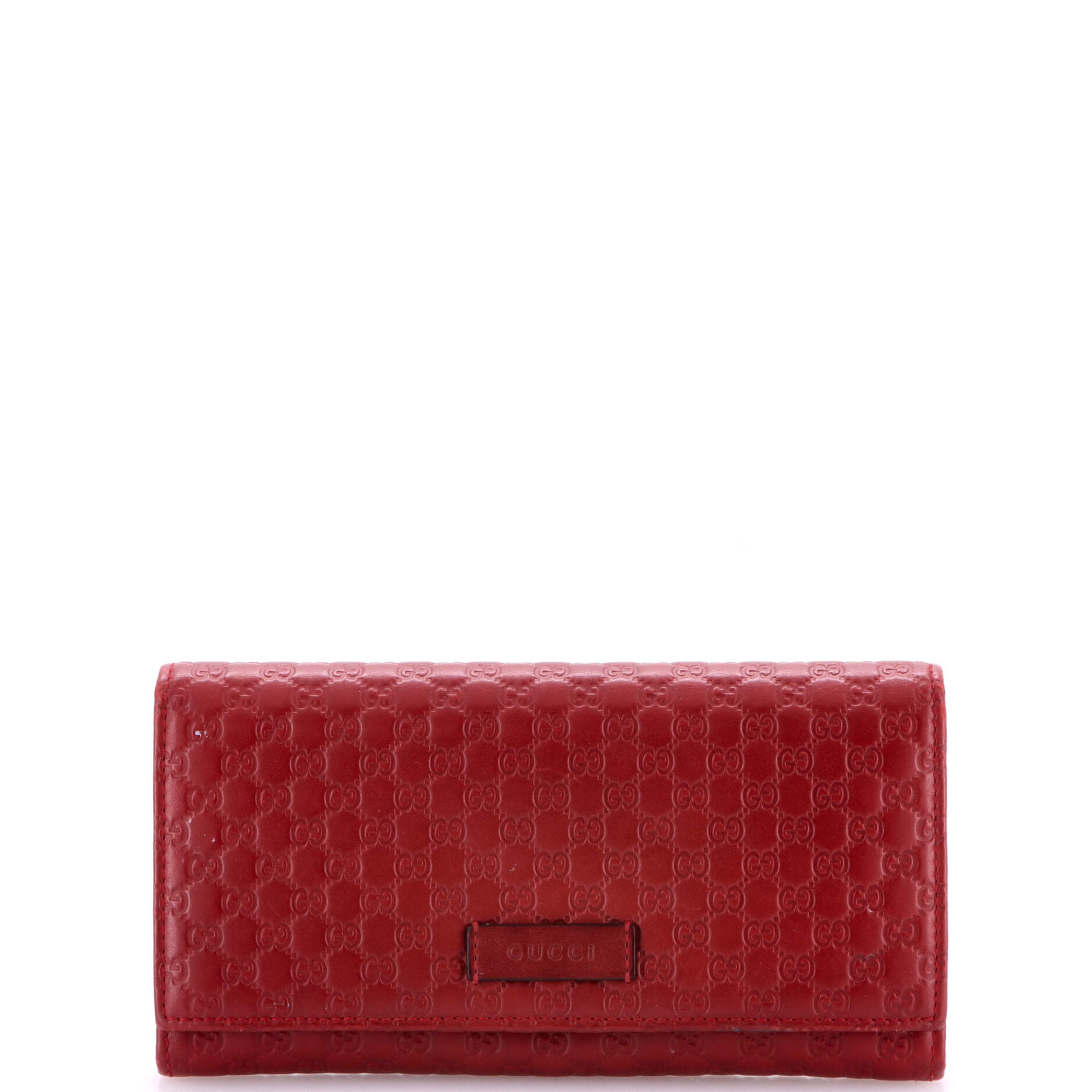 Flap Wallet Microguccissima Leather Long