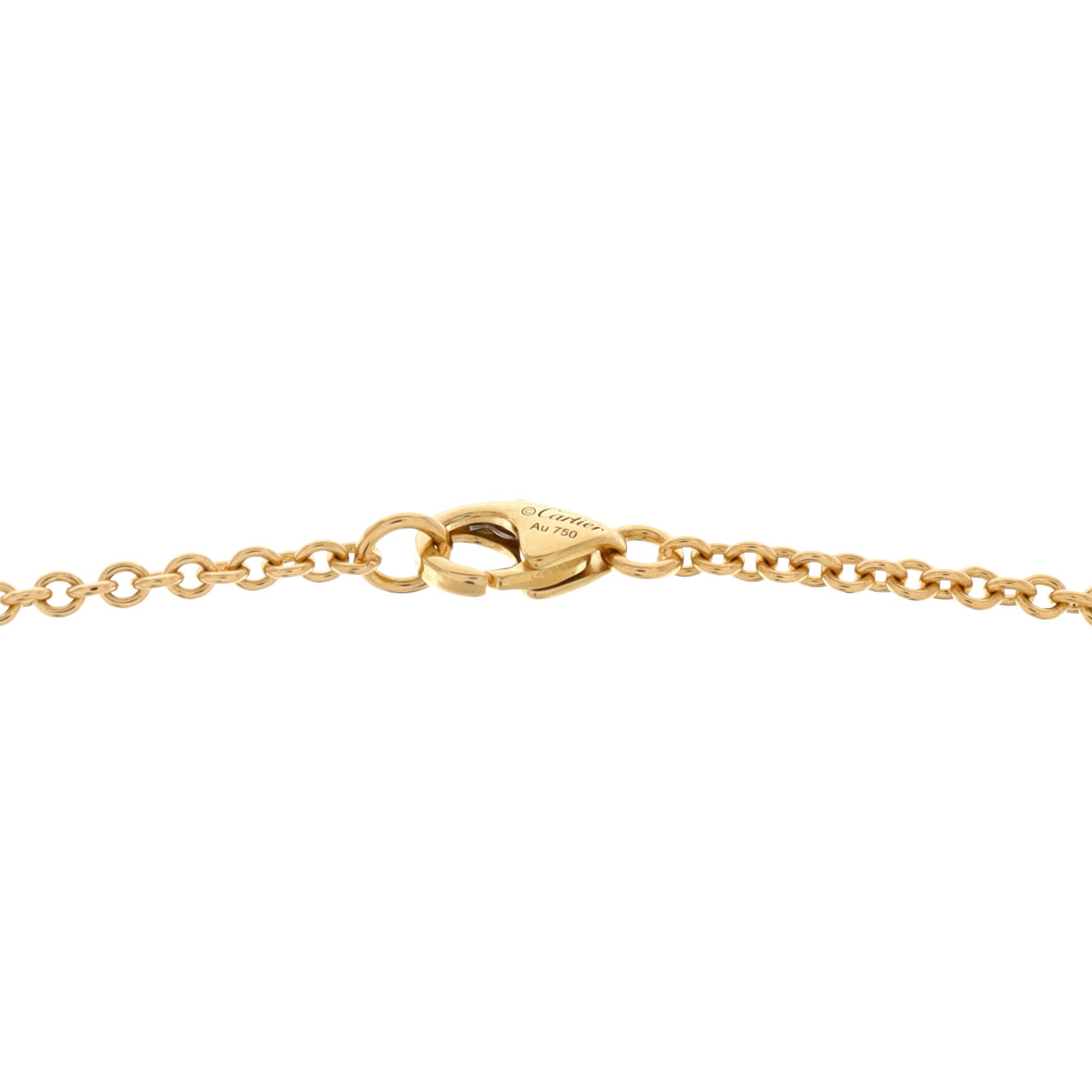 Love Interlocking Necklace 18K Yellow Gold
