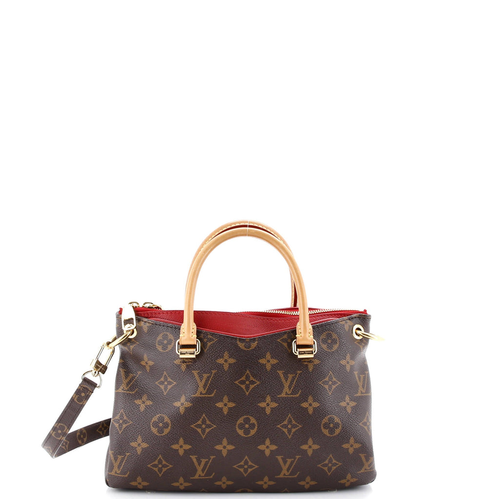 Pallas Tote Monogram Canvas with Leather BB