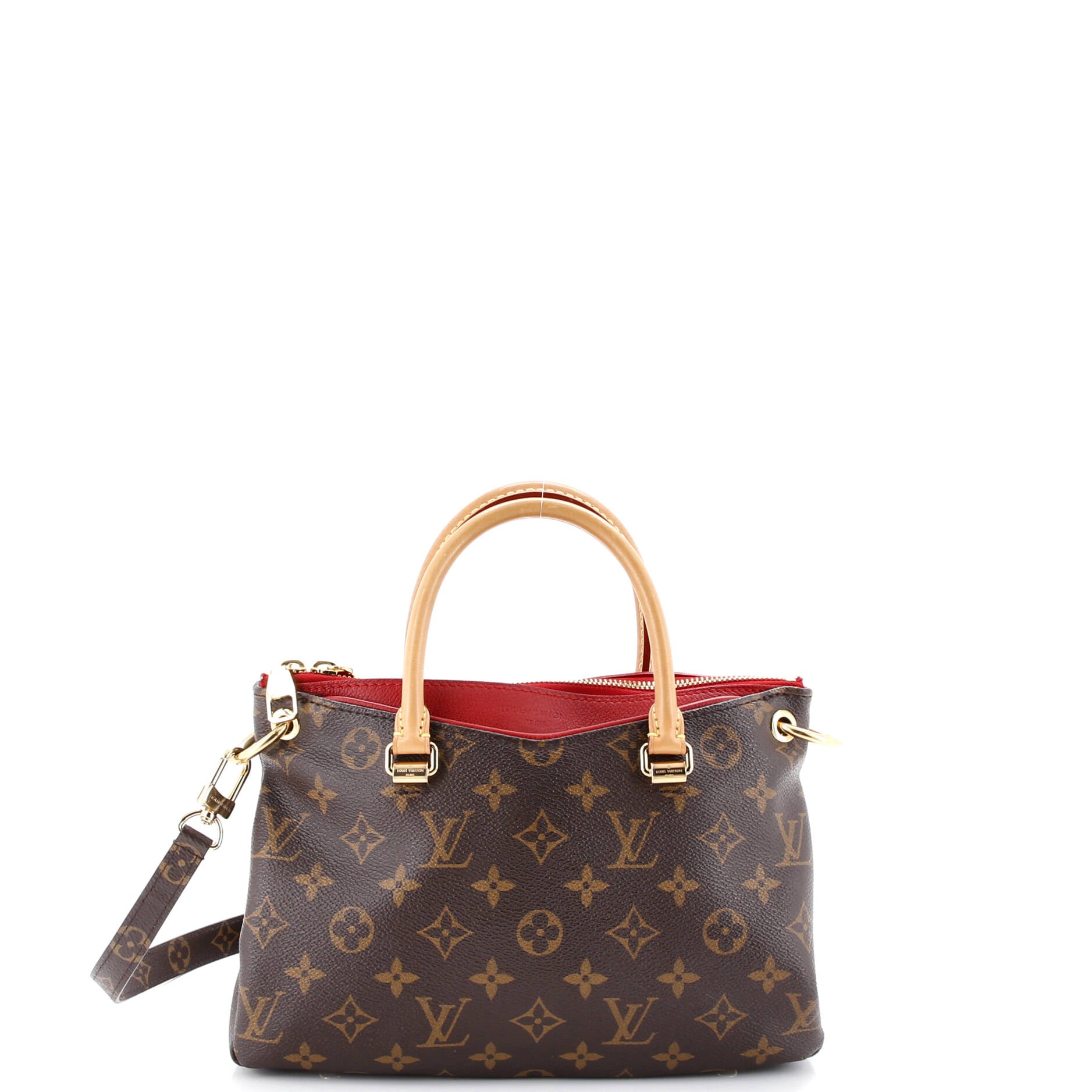 Pallas Tote Monogram Canvas with Leather BB