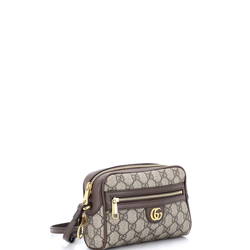 Ophidia Shoulder Bag NM GG Coated Canvas Mini