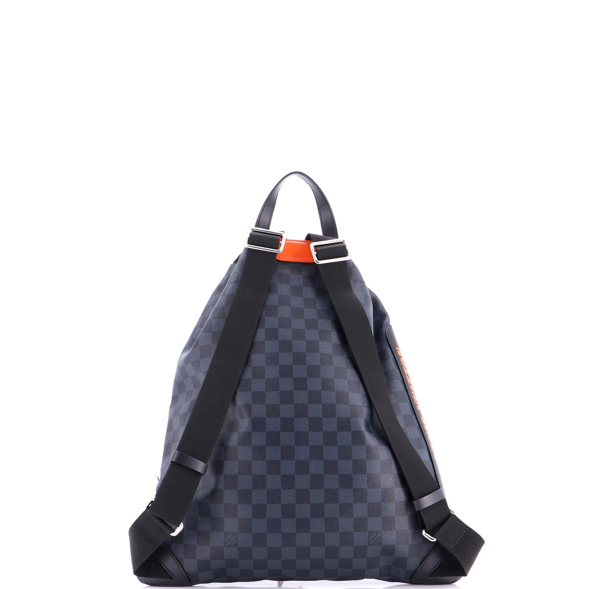 Drawstring Backpack Limited Edition Damier Cobalt Race