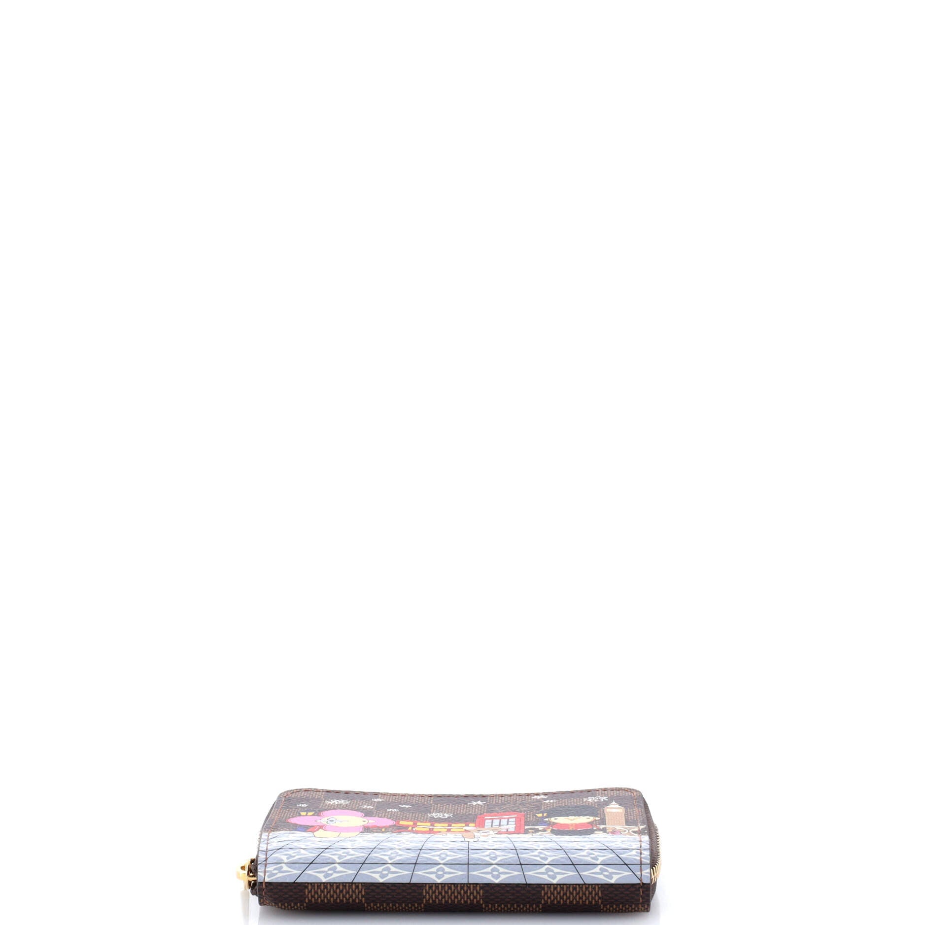Zippy Coin Purse Limited Edition Vivienne Xmas Damier
