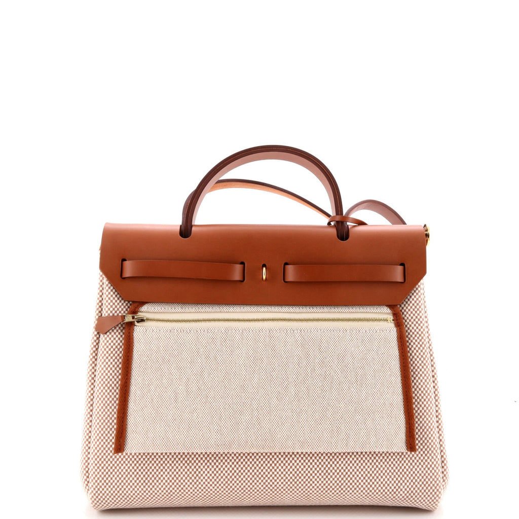 Herbag Zip Criss Viking Toile and Leather 31