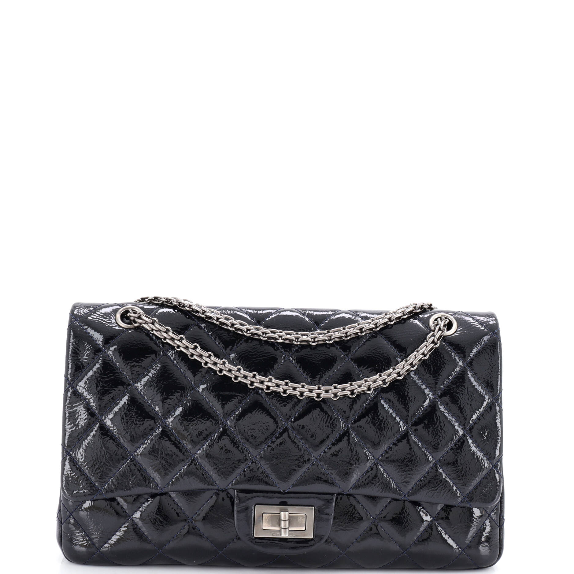 Reissue 2.55 Flap Bag Quilted Glazed Calfskin 227