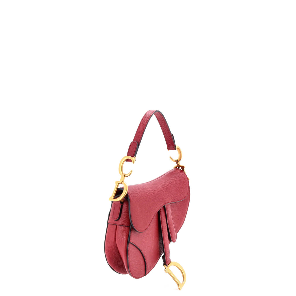 Saddle Handbag Leather Mini