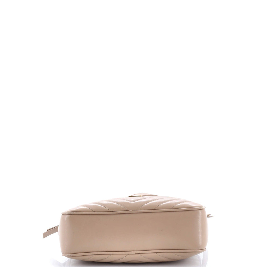 Lou Camera Bag Matelasse Chevron Leather Small