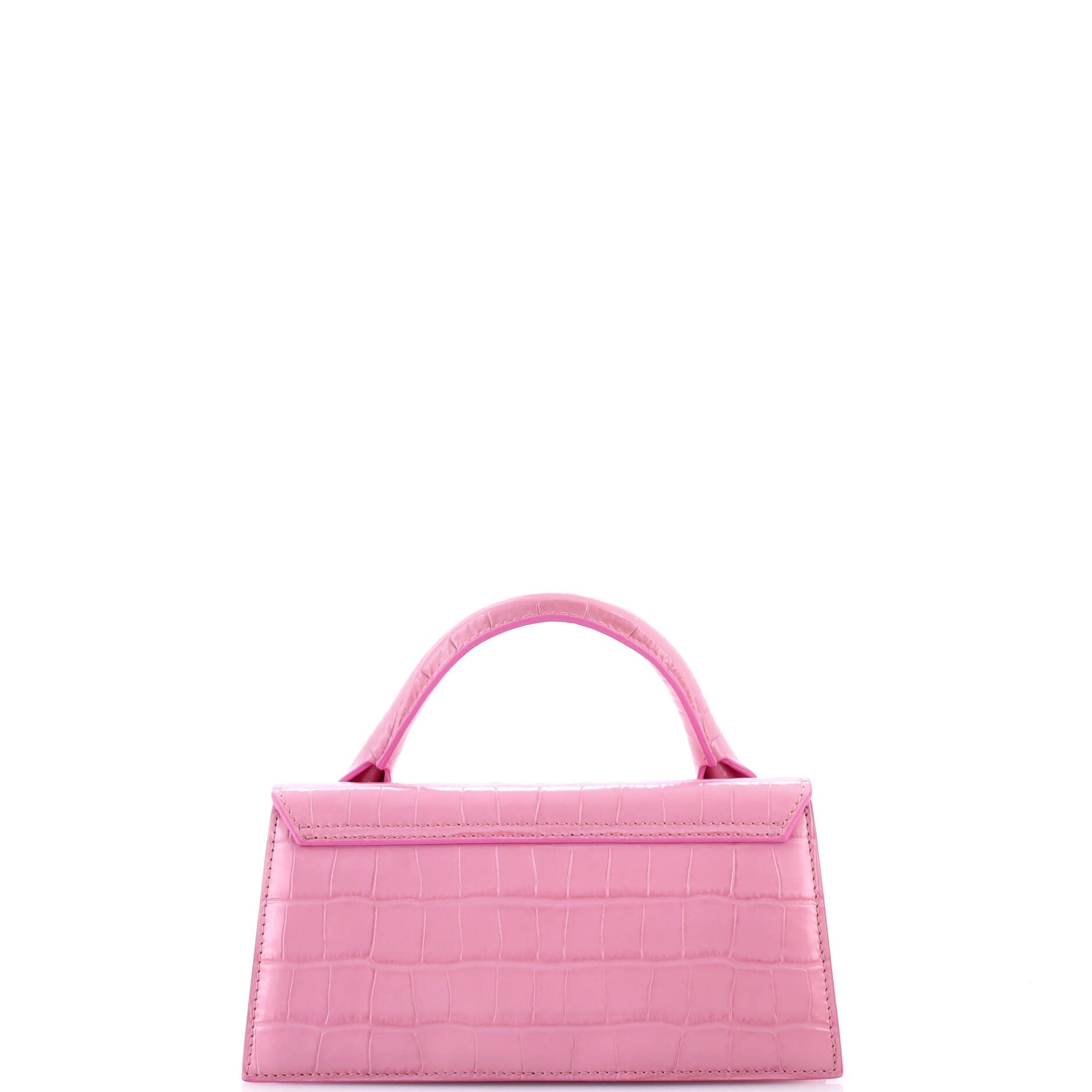 Le Chiquito Bag Crocodile Embossed Leather Long