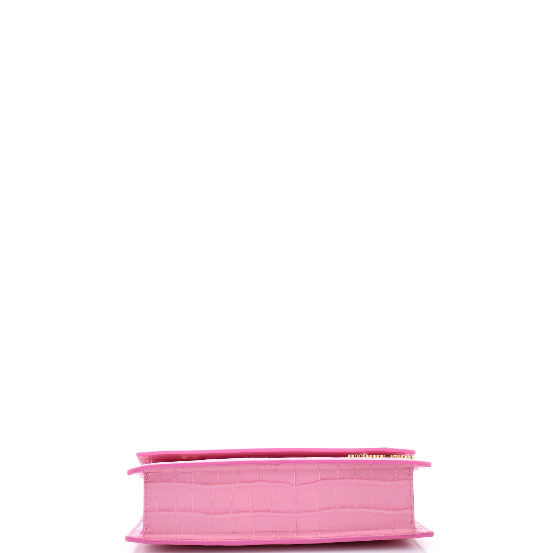 Le Chiquito Bag Crocodile Embossed Leather Long