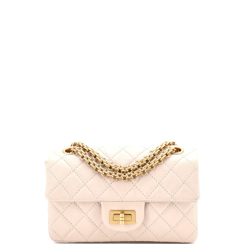 Reissue 2.55 Flap Bag Quilted Aged Calfskin Mini