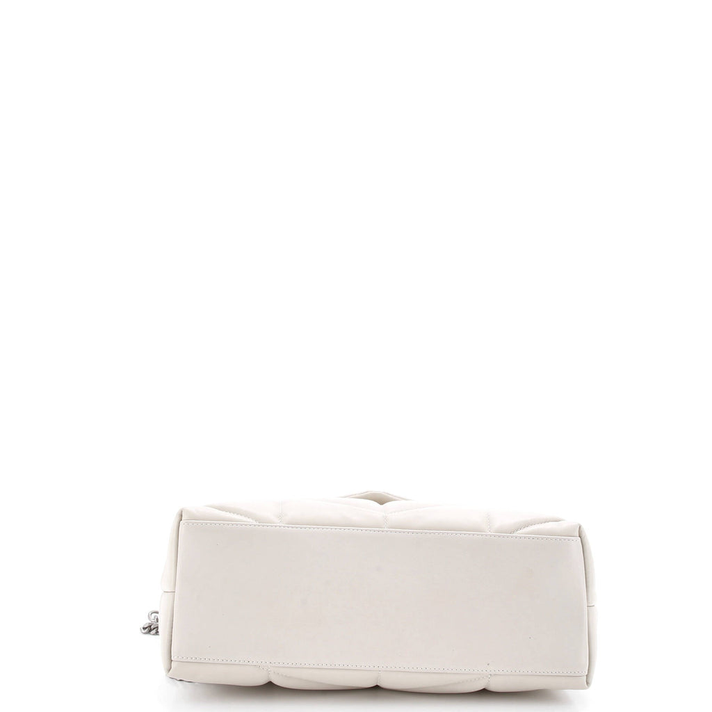 Loulou Puffer Shoulder Bag Quilted Leather Small