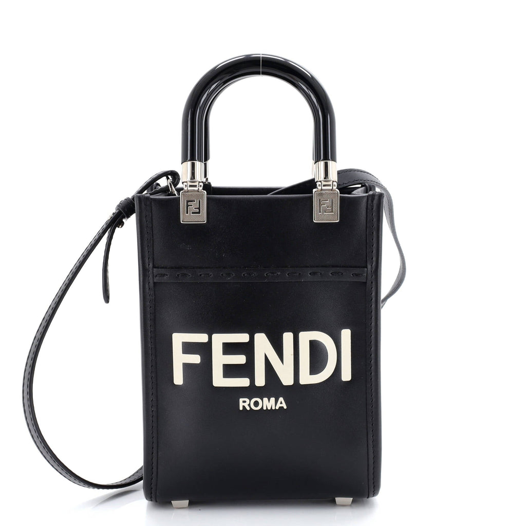 Sunshine Shopper Tote Leather Mini