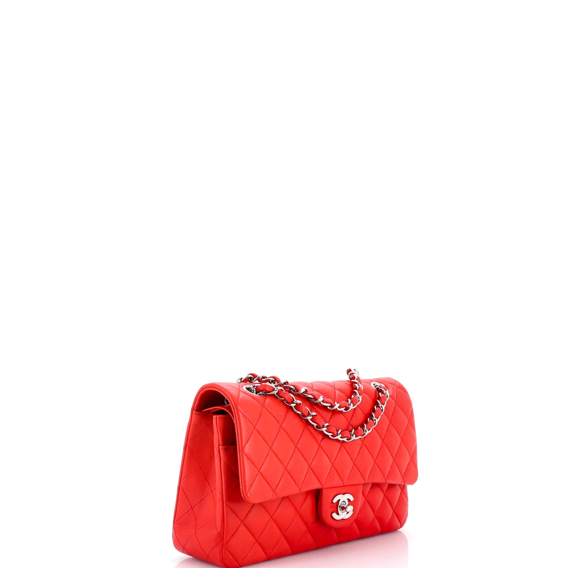 Classic Double Flap Bag Quilted Lambskin Medium