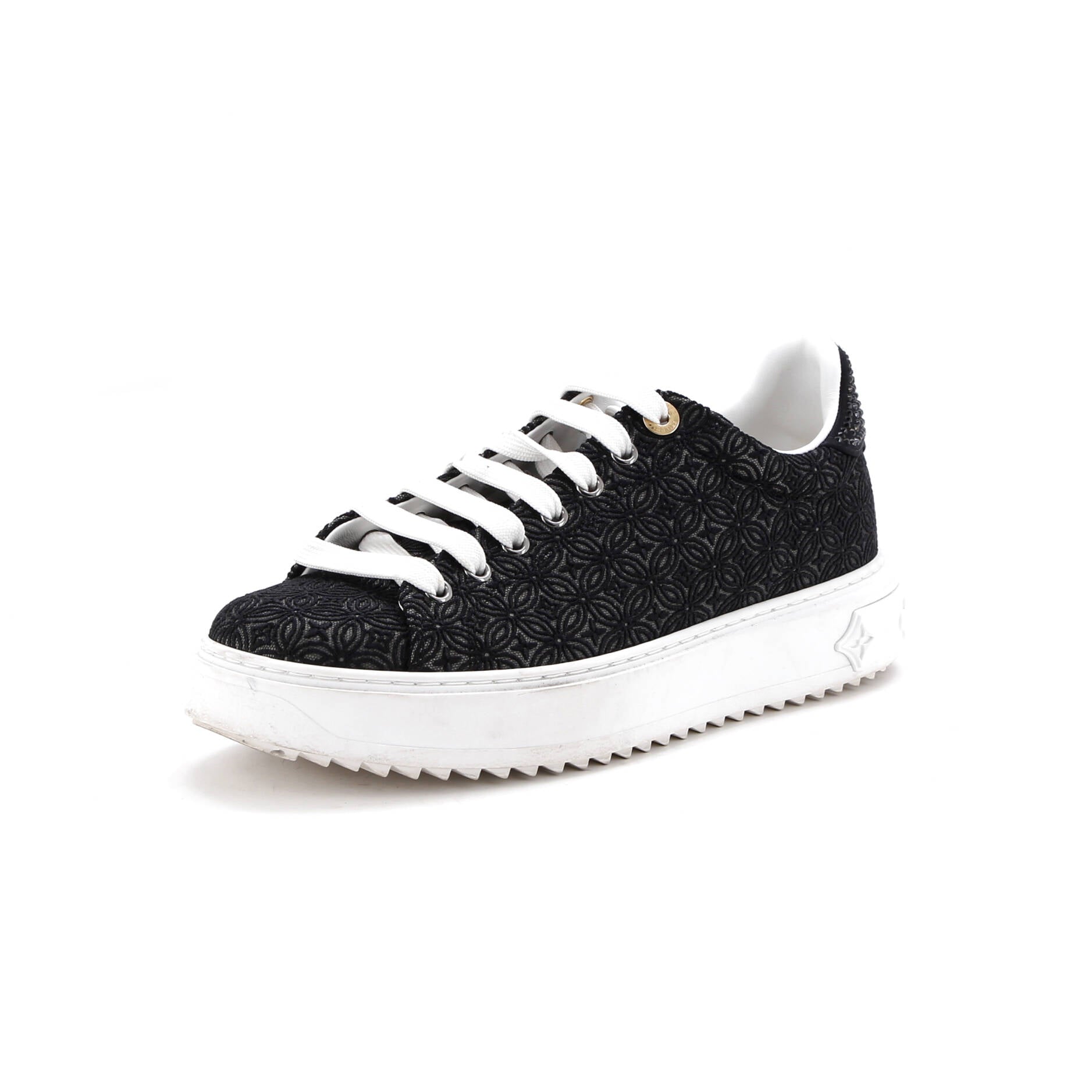 Women's Time Out Sneakers Monogram Flower Lace