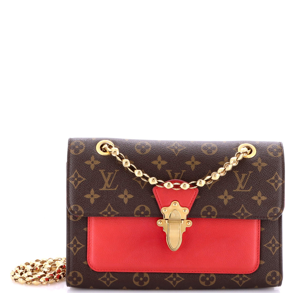Victoire Handbag Monogram Canvas and Leather