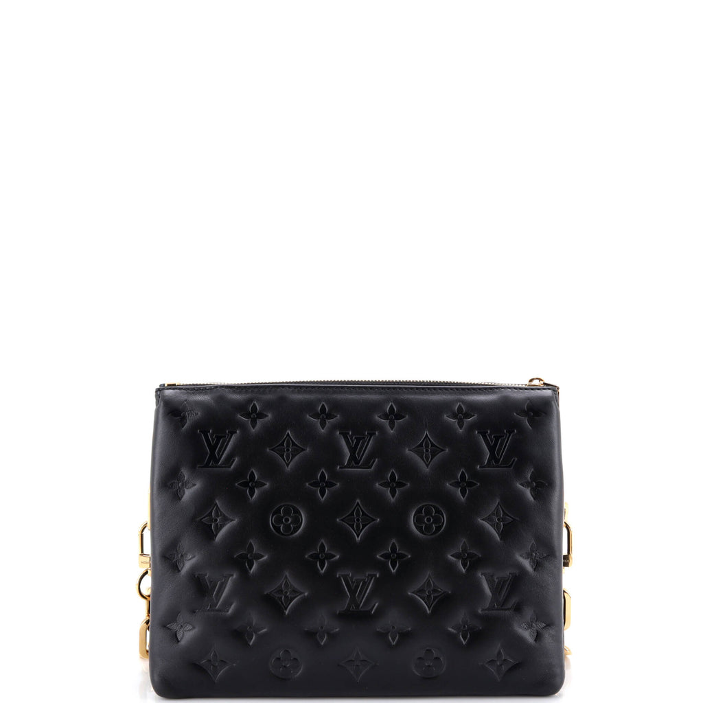 Coussin Bag Monogram Embossed Lambskin PM