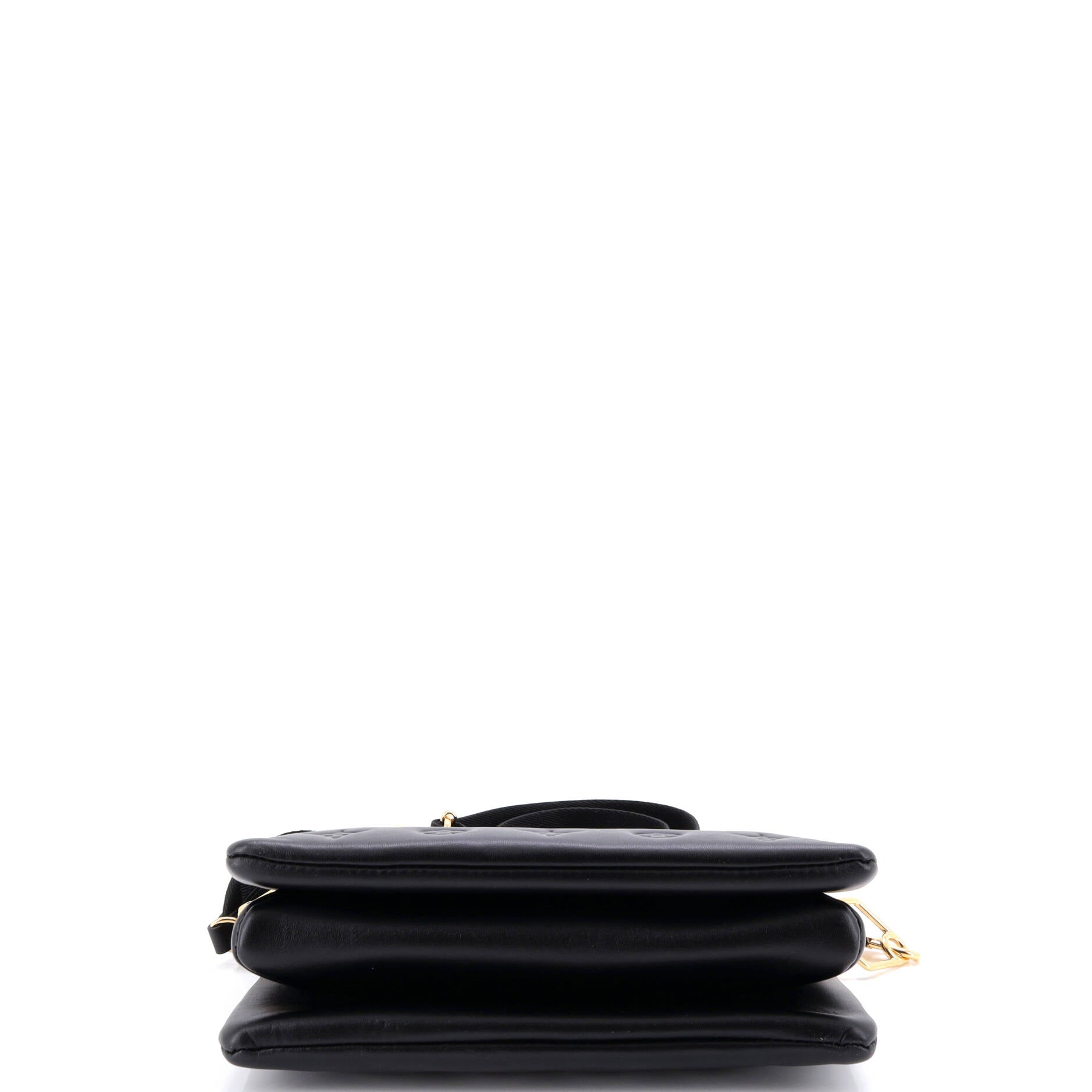 Coussin Bag Monogram Embossed Lambskin PM