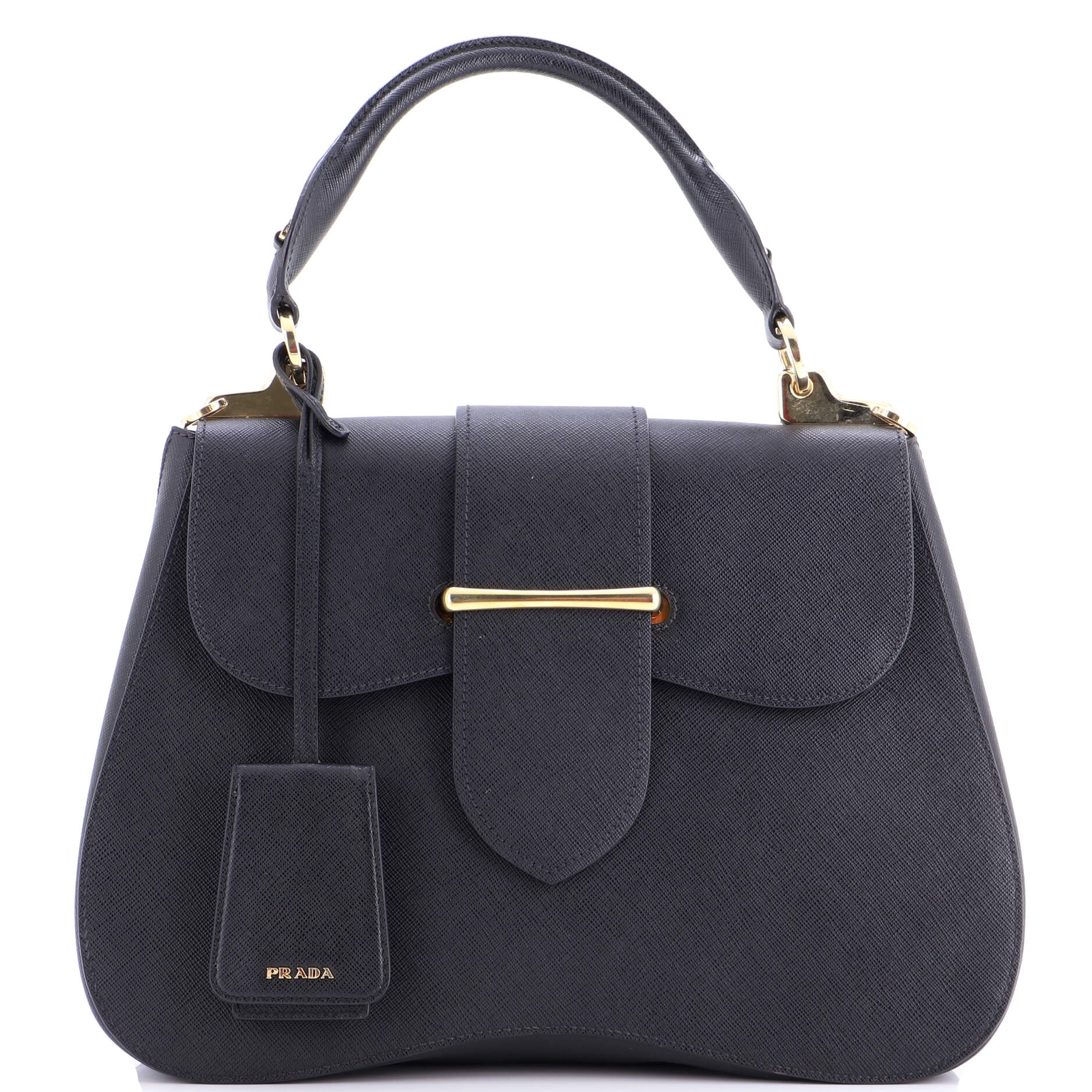 Sidonie Top Handle Bag Saffiano Leather Large