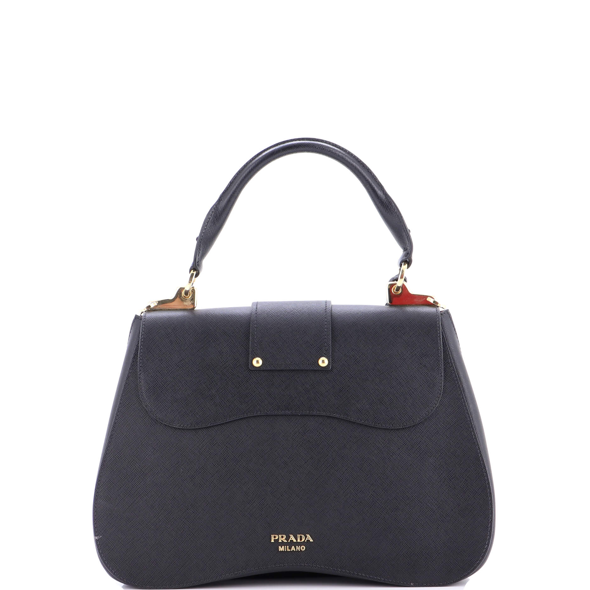 Sidonie Top Handle Bag Saffiano Leather Large