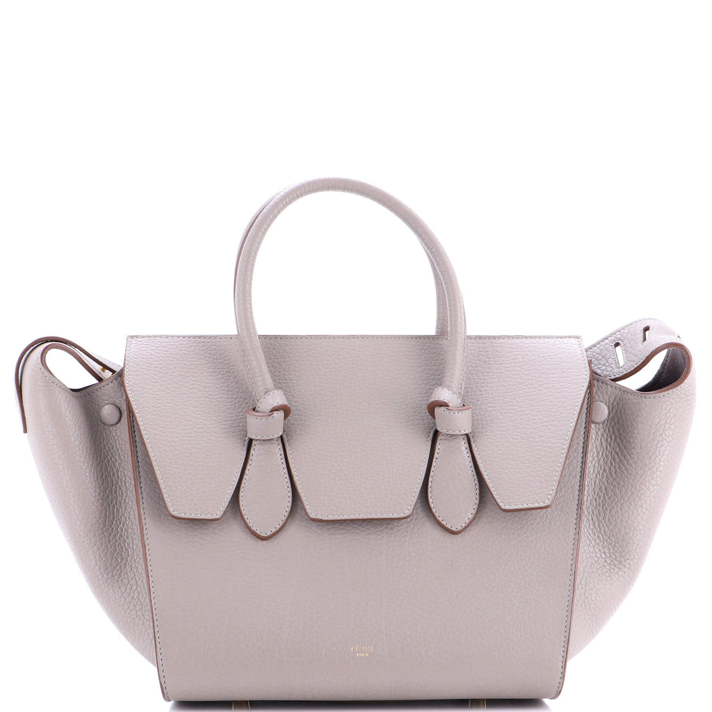 Tie Knot Tote Grainy Leather Mini