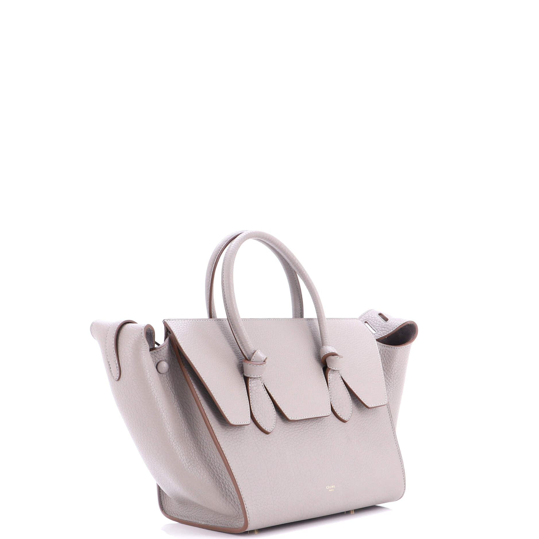 Tie Knot Tote Grainy Leather Mini