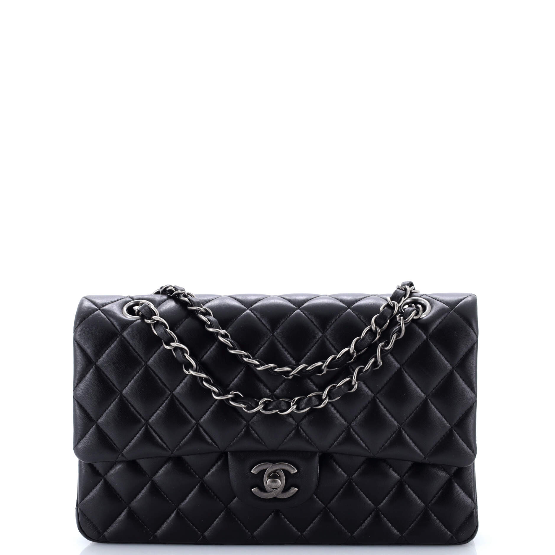Classic Double Flap Bag Quilted Lambskin Medium