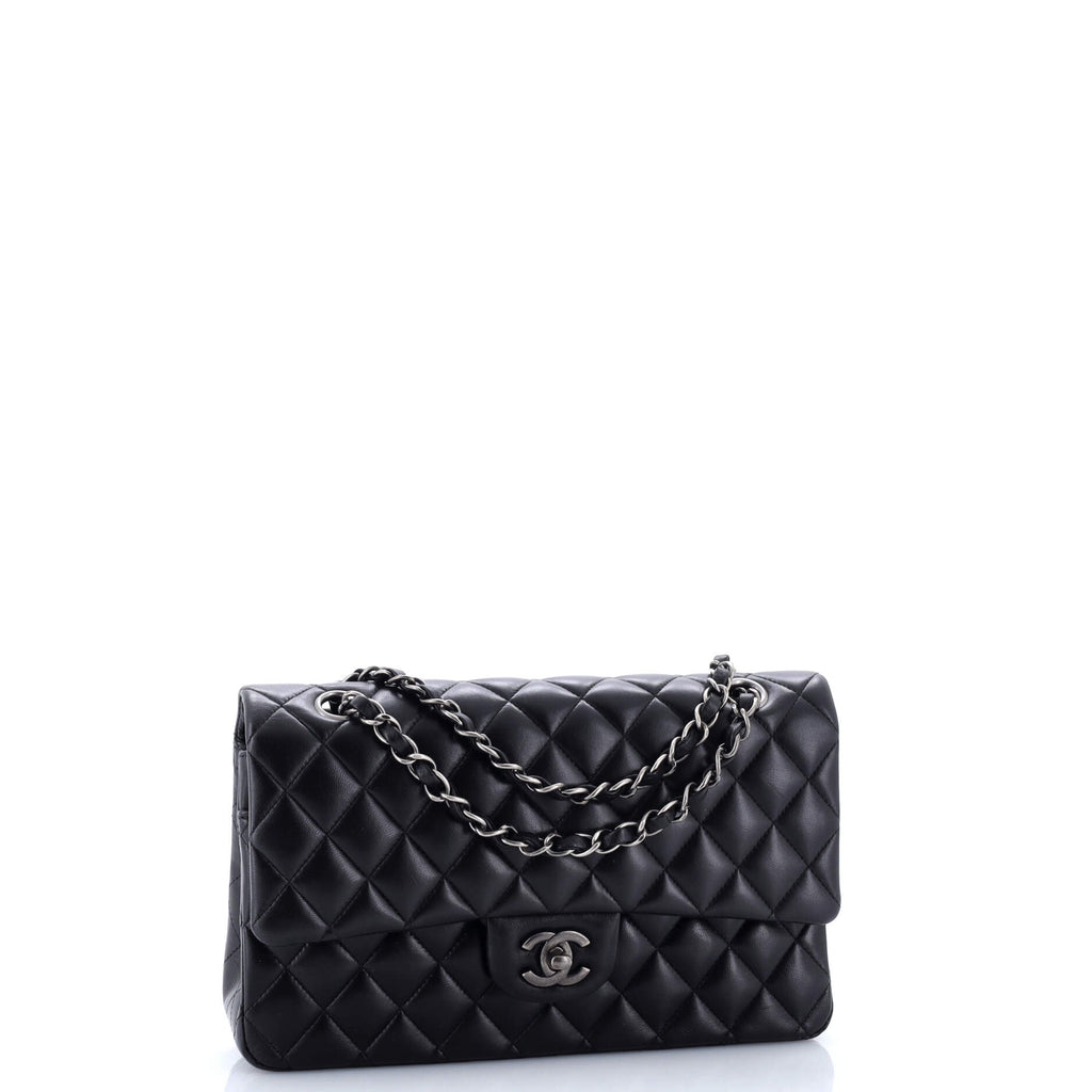 Classic Double Flap Bag Quilted Lambskin Medium