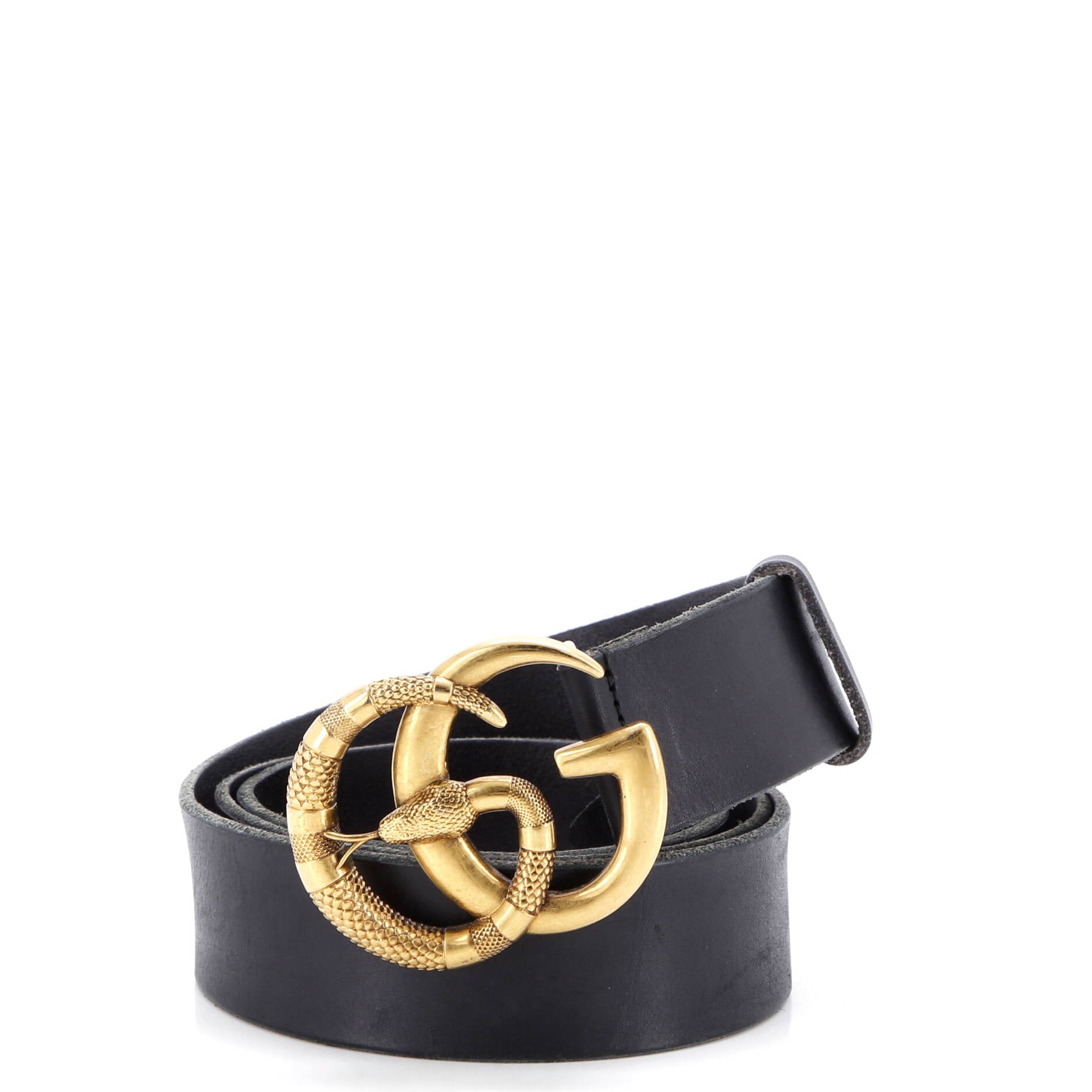Snake Marmont Belt Leather Wide