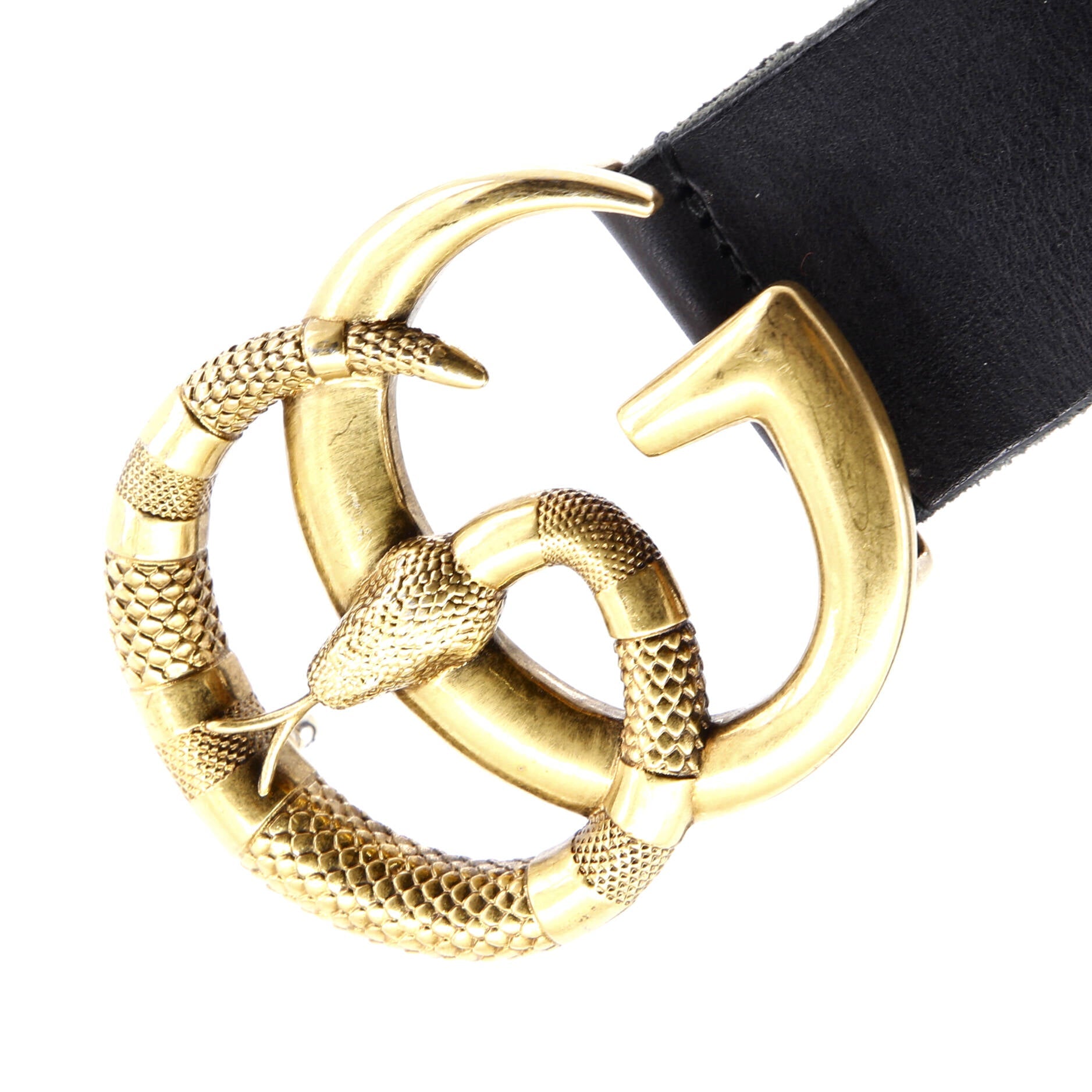Snake Marmont Belt Leather Wide